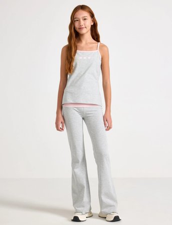 Lindex 2Pack Strap Tank Top And Yoga - Grey - 146