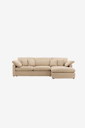 VIND - Amalfi Hjørnesofa - Beige - Sofaer - Fra Homeroom