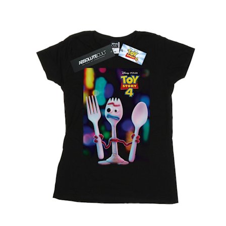 Disney Dam/Dam Toy Story 4 Forky Poster Bomull T-shirt S
