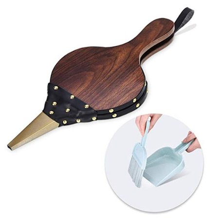 Håndholdt træblæser brun skorstenstil udendørs blæser