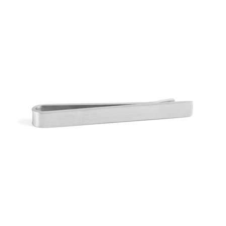 Simple Brushed Tie Bar for Men