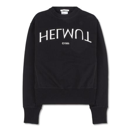 Helmut Lang Basalt Sweatshirt , Zwart , Heren , Maat: L