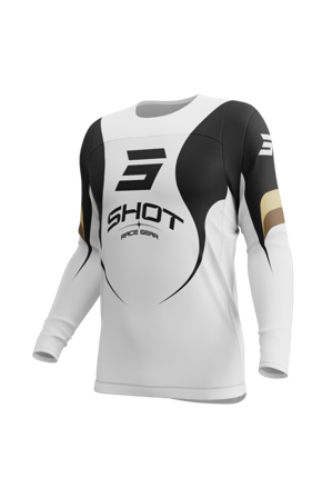 Shot Contact Crosströja Manta Vit XL
