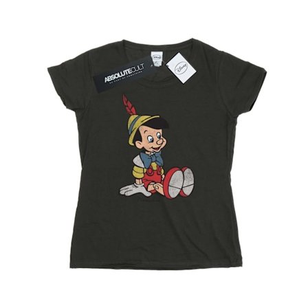Pinocchio Dam/Dam Classic Heather T-Shirt S Ljus Grafit