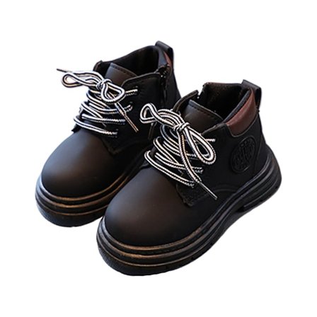 Barn Slitstarka Stövlar Halkfri Gummiyttersula Gul/svarta Stövlar Gåva Till Dotter Yngre Syster