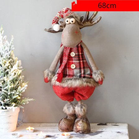 Jul Elg dukke figurer pynt jule gave til barn jule pynt