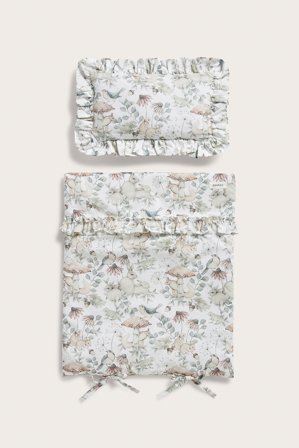 Newbie | Sengesett dukkeseng | Lys beige