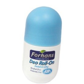 Forhans Cosmetics Deo Roll-On Invisible Dry 50ml