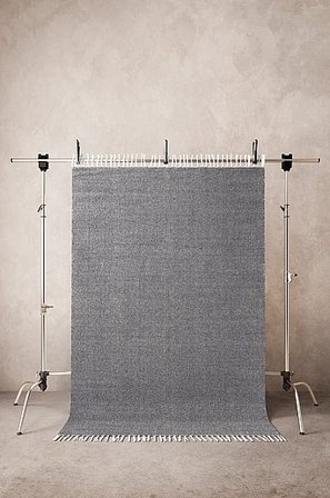 Jotex - Baumwollteppich Acryl/Baumwolle/Polyester/Viskose Einfarbig LONE - Kaufen Baumwoll- und Flickenteppiche bei Jotex