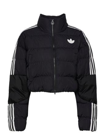 Short Synthetic Down Puffer Jacket W Black Adidas Originals