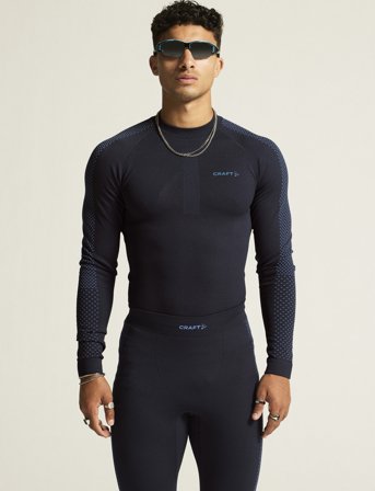 Craft Adv Warm Intensity Ls M - Navy - M