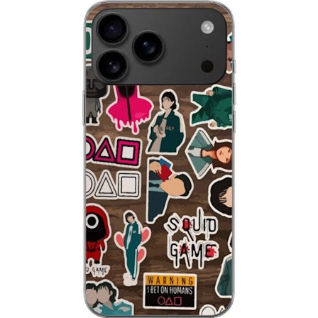 Kompatibelt Mobilskal till Apple Apple iPhone 17 Pro Max Squid Game 2 - Klistermärken