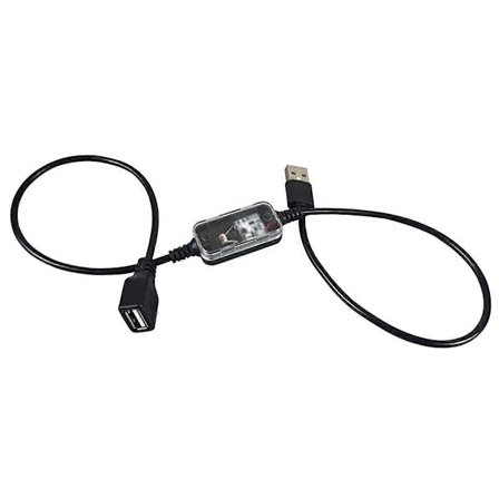 Lyssensor DC 5V 12V USB Ledning Nat Auto-tænd Lyssensorkabel