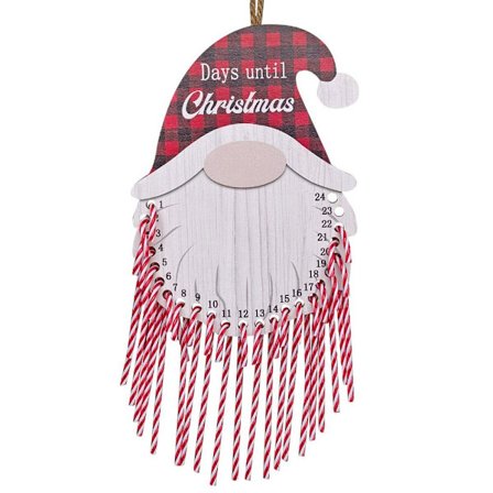 Julekalender Adventskalender Vedhæng SKÆG SKÆG