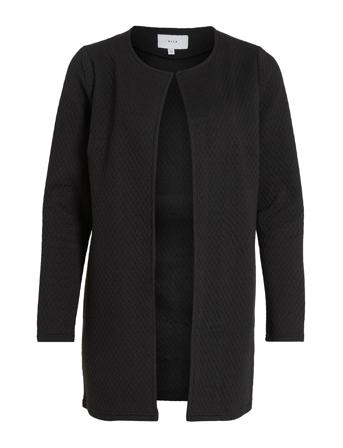 Vinaja New Long Jacket - Noos Black Vila