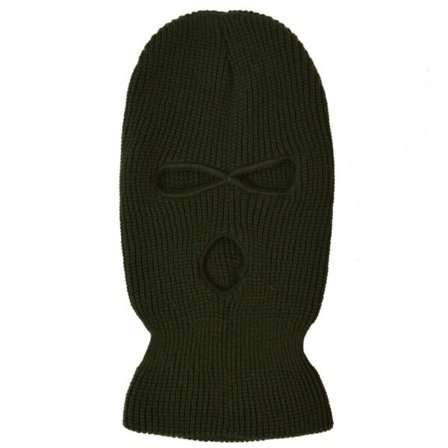 Balaklava Ski Mask Robber Hat Military Green