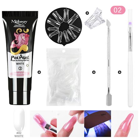 UV Nail Builder Nail Gel Polish Extension Acrylic Kit N12