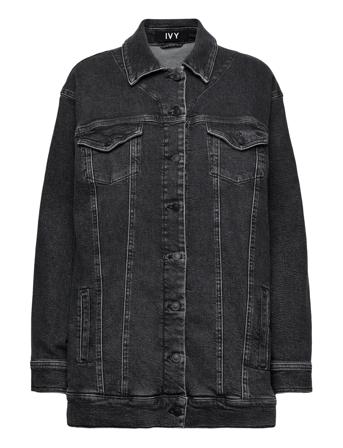 Ivy-Augusta Over Jacket Wash Is Jeansjacka Denimjacka Black IVY Copenhagen
