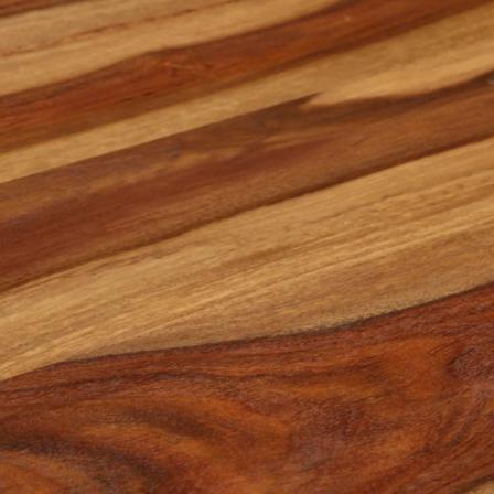 Vidaxl Soffbord Massivt Sheshamträ Med Honungsfinish 110x50x37 C Brun