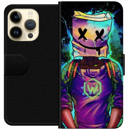 Apple Iphone 14 Pro Plånboksfodral Fortnite Marshmello