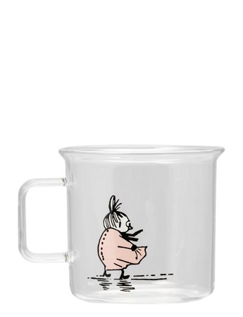 Muurla | Moomin Glass Mug Little My | 35 CL