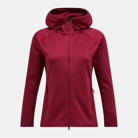 Peak Performance - Midlayer Zip Hood Femme