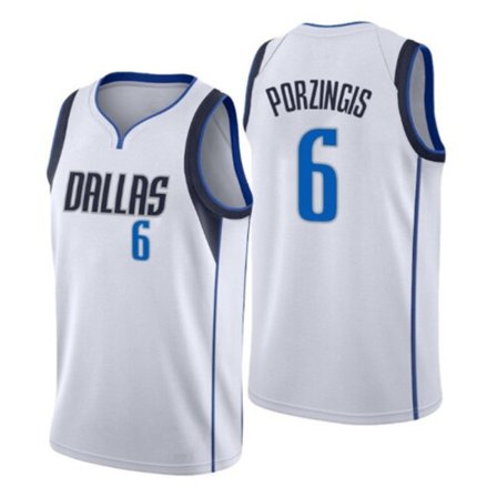 Herr Dam Baskettröja PORZINGIS 6# NOWITZKI 41# DONCIC 77# Kortärmad topp t-shirt Sport löpar T-shirts