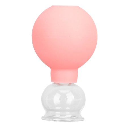 Glass Silikon Kopping Kopp Vakuumsug Massasje Terapi for Ansikt Hud Skjønnhetsverktøy Modell 2