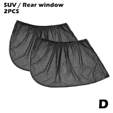 2st Car Side Front Fönster Cover Mesh Shield UV Protec SUV a rear window