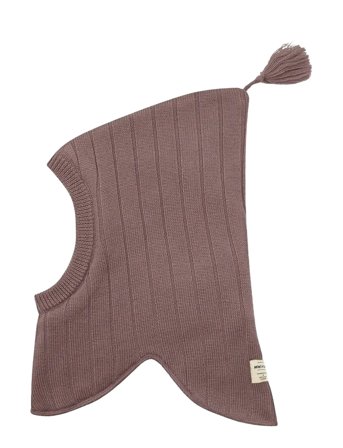 MINI A TURE Matjuel Fleece Lined Hood. Rws - Purple - 12/18M