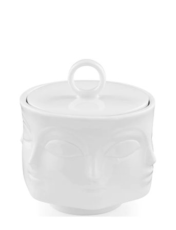 Jonathan Adler Dora Maar Sugar Bowl - White - ONE SIZE