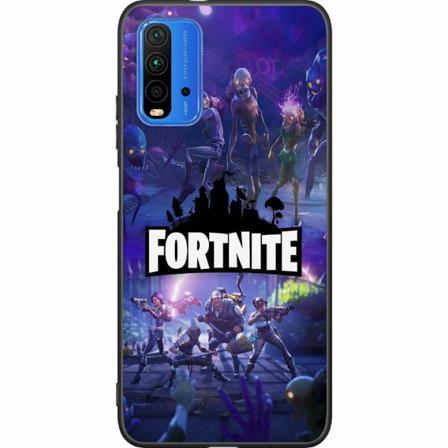 Xiaomi Redmi 9t Svart Skal Fortnite