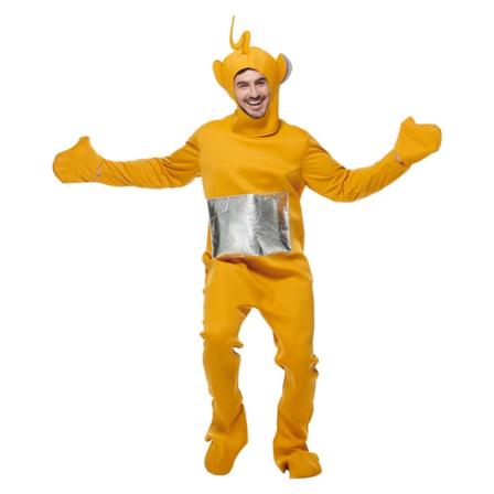 Voksen Teletubbies-kostyme for Cosplay Carnival-festantrekk lilla ÉN STØRRELSE (168-175 cm) Yellow