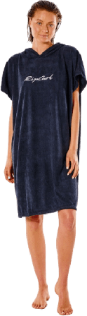 Rip Curl Women's Script Hooded Towel Women accessories Black One Size