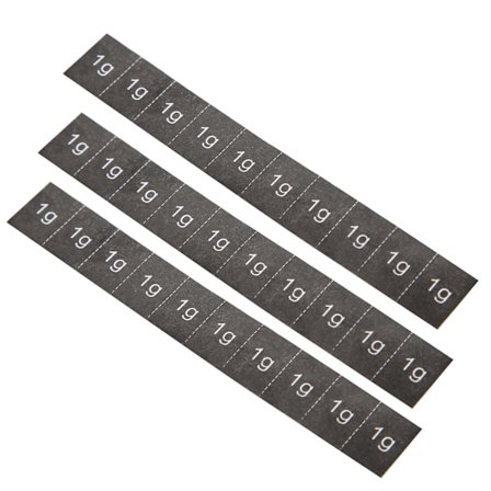 3 stk Golf Club Metal Tape Strips Tilføj Power Vægt Selvklæbende Sport Club Grip Tape