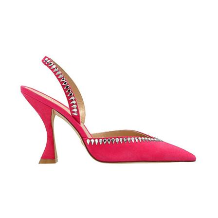 Stuart Weitzman, Pumps Roze, Dames, Maat:37 1/2 EU,suede