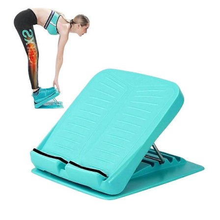 Justerbart, transportabelt skråbræt, lægstrækker skråbræt til yoga