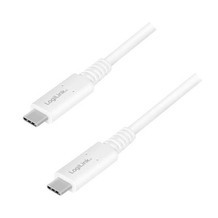 LogiLink Usb Cable 0.8 M Usb C White