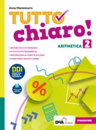 Tutto chiaro! Aritmetica-Geometria. Con quaderno e prontuario. Ediz. tematica. Per la Scuola media. Con e-book. Con espansione online. Vol. 2 Anna 