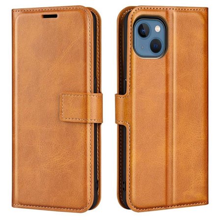 Flip Folio iPhone 14 Plus Plånboksfodral - Gul