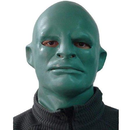 Realisttisk Festkjole Deluxe Latex Fantomas Maske Til Halloween