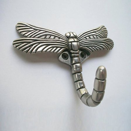 Väggkrok i form av en trollslända, väggorganisationskrok, ny dörrkrok