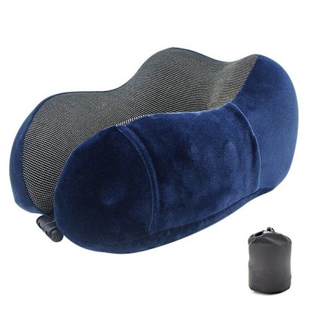 Rese Nackkudde Memory Foam U-formad nackstöd Nackstöd Resekuddar