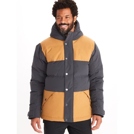 Marmot Men ́s Bedford Jacket Men warmly-lined down jackets Grey S