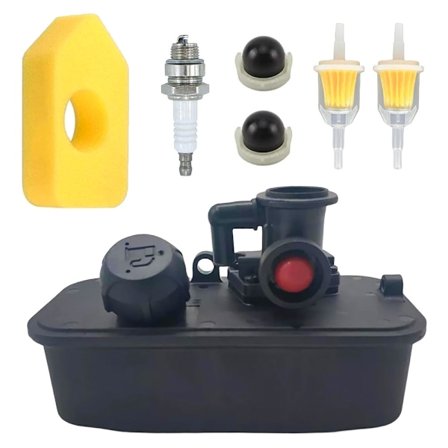 Forgasser for Briggs for Stratton Drivstofftank og Forgasser for Briggs & Stratton 498809 498809A 494406 Gressklipper Reservedeler