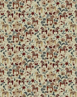 Metervare Leksand Rød