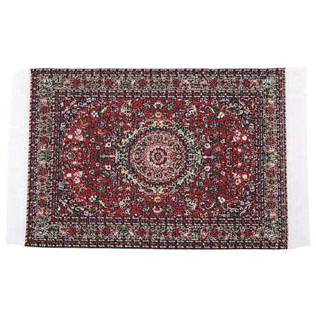 #3 1:12 Dukkehus Miniatyr Vevd Teppe - Barn Gave Dukkehus Dekorasjon Tilbehør