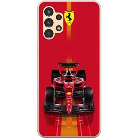 Yhteensopiva Puhelinkuori Samsung Samsung Galaxy A13 Ferrari Formula 1 -auto ikonisessa punaisessa muotoilussa urheilullisella tarkkuudella