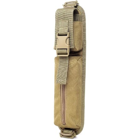 (Khaki Farge)Ekstra Taktisk Molle Lomme Ryggsekk Skråveske H