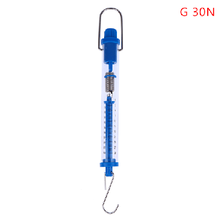 Praktisk Newtons Spring Scale Tubular Dynamometer Plastic Tran
